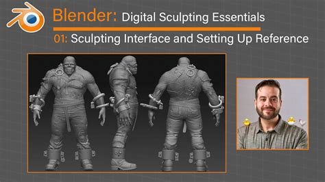 01 Blender Sculpting Anatomy And Setting Up Reference Youtube