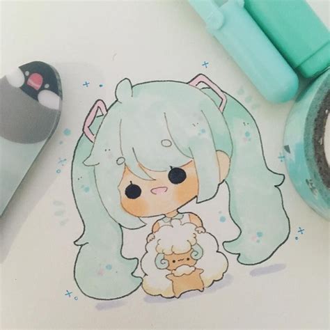 Anime Cute Chibi Aesthetic Kawaii Easy Drawings