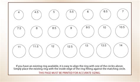 6 Best Mens Printable Ring Size Chart Printableecom Ring Size Chart
