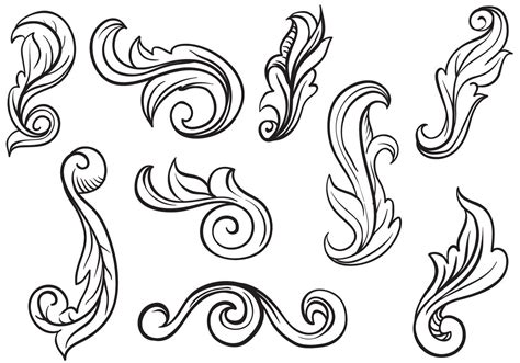 Download Free Scrollwork Vectors Vector Art Choose From Over A Million