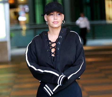 Amber Rose Slept While Intruder Broke Into Her Home Report Us Weekly