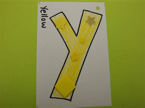 Letter Y Crafts Preschool And Kindergarten