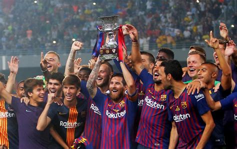 Spanish super cup in saudi arabia due to money, says valverde. Barca lift Spanish Super Cup after late penalty save ...