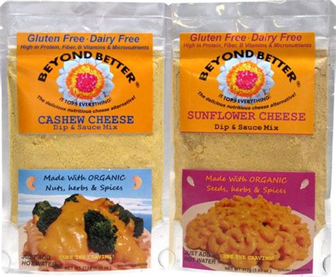 Organic Soy Free Cheese Dip And Sauce Mixes By Beyond Better Soy Free Cheese Vegan Grocery