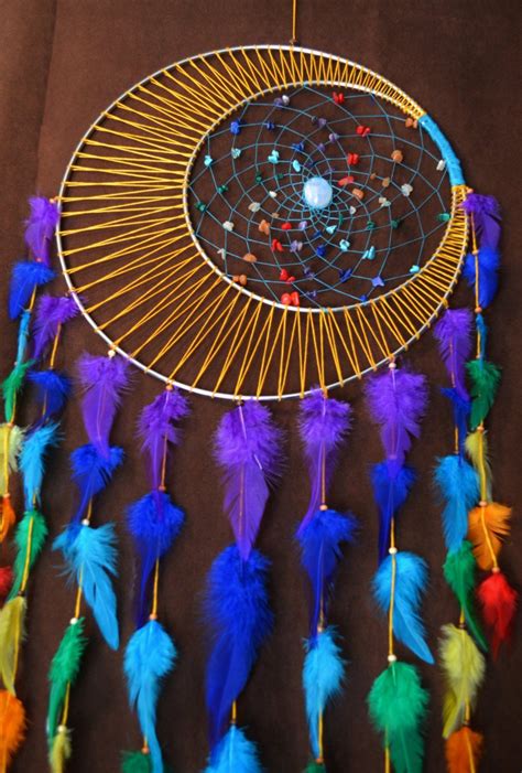 Colorful Moon Dream Catcher Worldwide Free Shipping Top Selling