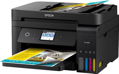 Customer Reviews Epson Ecotank Et 4760 Wireless All In One Printer