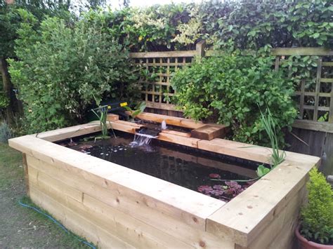 Whether they will be standing up, sitting down and whether they'd like to be able to sit down on. The Diligent Gardener: Water Features