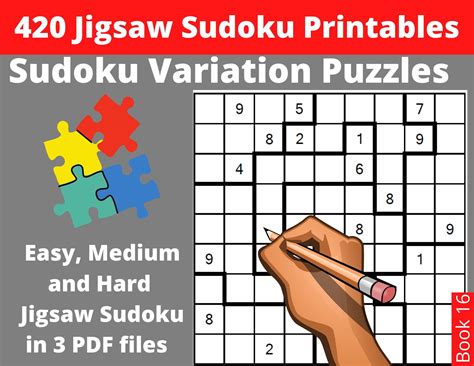 Pin on Printable Puzzle Books for Adults in PDF files