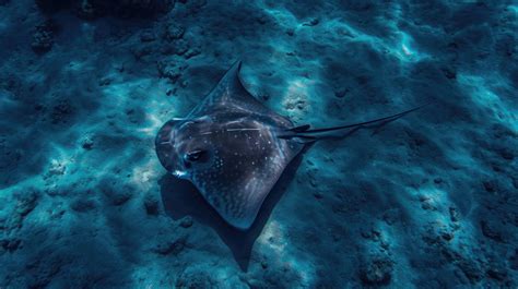 Manta Ray Swimming Underwater Wildlife Ocean Creatures Marine Life