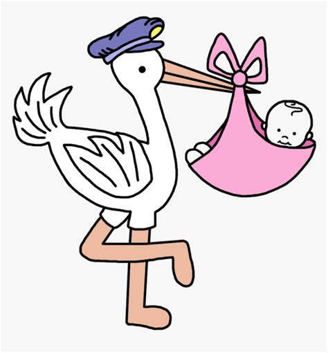 Stork Carrying Baby Transparent Cartoons Stork With Bag Clipart HD