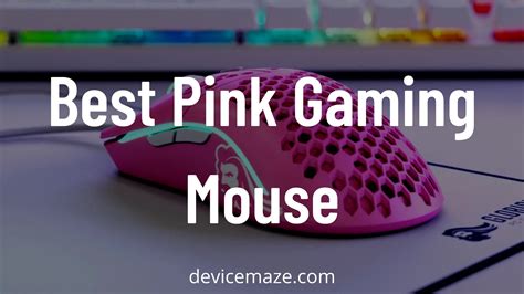 7 Best Pink Gaming Mouse 2022 Buyers Guide