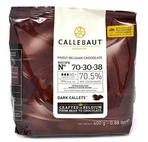 Chocolate Callebaut Dark 705 400 Gr Casa Costa