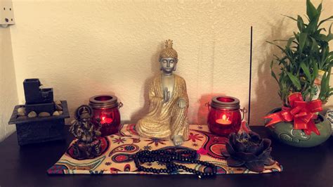 My Meditation Cornernot Shown Is The New Tapestry I Have Hanging
