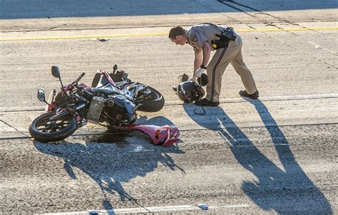 Motorcycle Crash Ties Up Lanes On South 57 Orange County Register