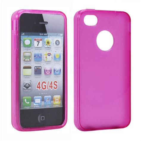 Wholesale Iphone 4s 4 Tpu Gel Case Hot Pink