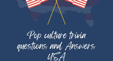 Pop Culture Trivia Questions And Answers Usa Word Coach