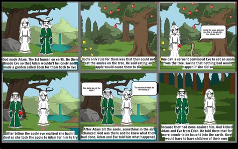 Adam And Eve Storyboard By 5491abdf