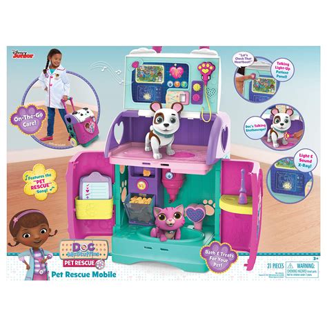 Doc Mcstuffins Talking Doc Doll And Care Cart Playset Dollar Poster