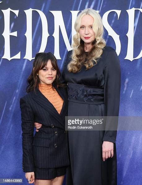 Gwendoline Christie And Jenna Ortega Attend Netflix S Wednesday News Photo Getty Images