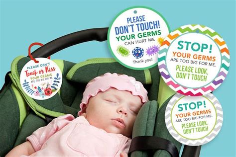 Dont Touch Baby Car Seat Signs Baby Door Signs Baby Printables