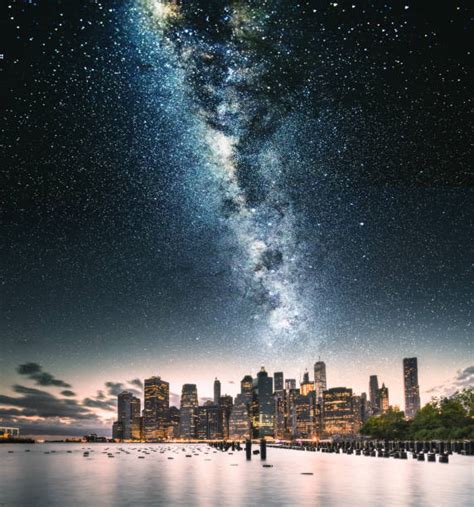 Nyc Night Sky Stock Photos Pictures And Royalty Free Images Istock