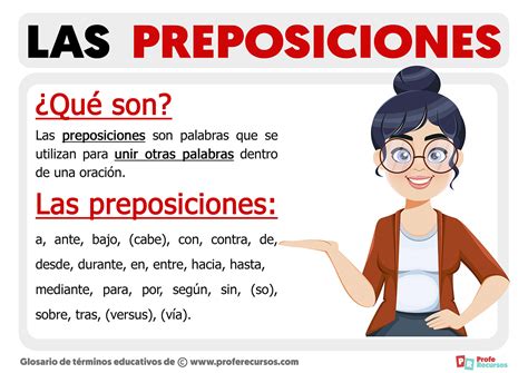 Qu Son Las Preposiciones