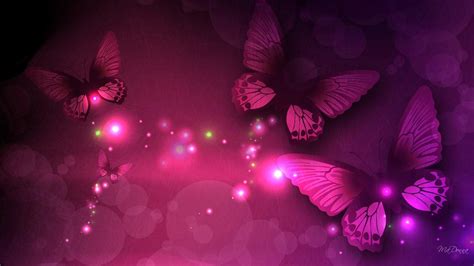 Pink Butterfly Wallpapers Wallpaperboat