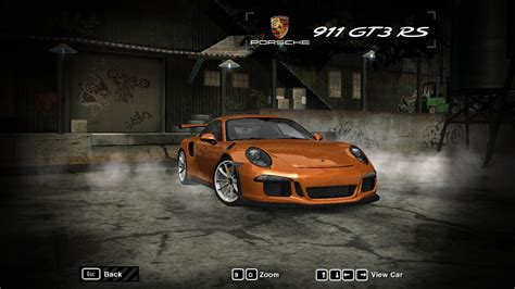 Need For Speed Most Wanted Porsche 911991 Gt3 Rs Nfscars