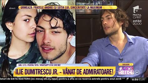 Deși multă lume ar spune. Toto, fiul lui Ilie Dumitrescu, actor de top la 21 de ani ...