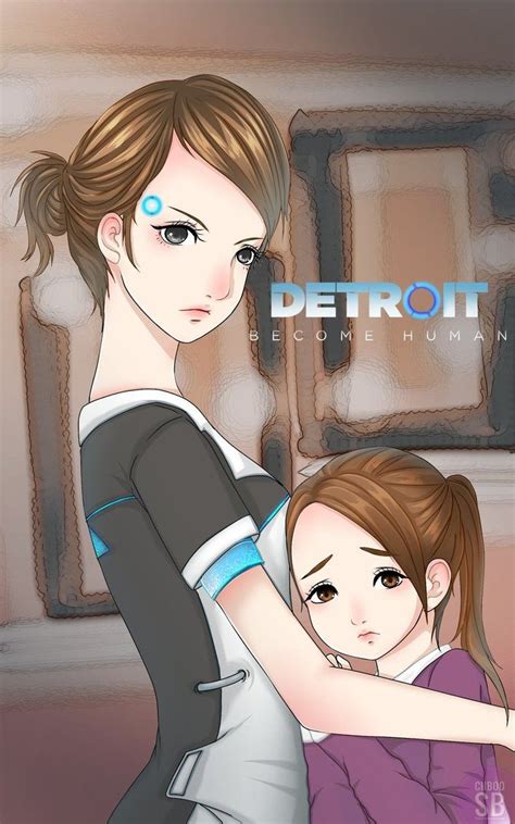 Detroit Become Human Kara And Alice Art Детройт Иллюстрации роботов Фенди