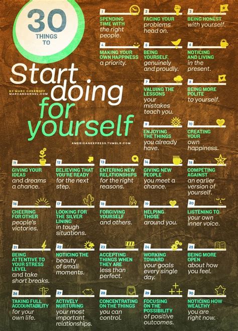 30 Things To Start Doing For Yourself Pictures Photos And Images For