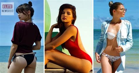 Rhian Ramos Sizzles In Different Bikinis Showing Off Her Beautiful Flawless And Sexy Body In