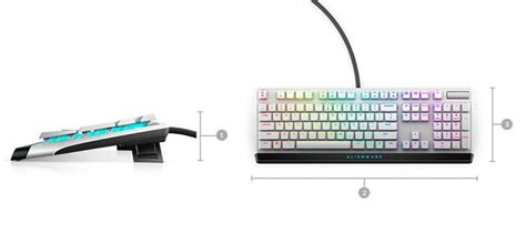 Alienware Aw510k Rgb Mechanical Keyboard Lunar Light Best Deal