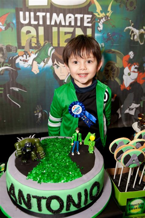 Ben 10 Birthday Party Ideas Photo 1 Of 22 Catch My Party