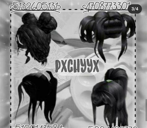 Roblox Bloxburg Black Hair Codes Black Hair In 2020 Roblox Pictures