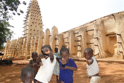 Kids Clown Outside Mosque Bobo Dioulasso Burkina Faso Flickr