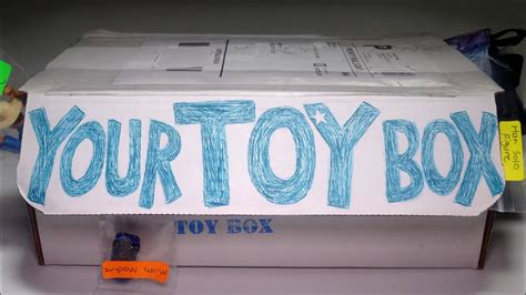 Opening Your Toy Box Subscription Box 14 Mystery Surprise Boxes Full