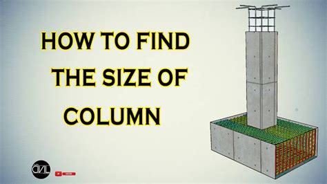 How To Find The Size Of Column Hindi Youtube