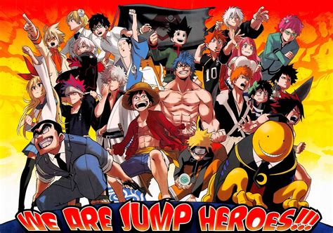 Epic Crossover Naruto And Other Shonen Jump Heroes By Horikoshi Kouhei