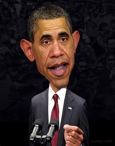 Barack Obama Caricature Toons Mag