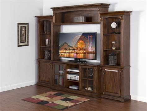 Tuscany 4 Piece Entertainment Center Sunny Designs Furniture Home