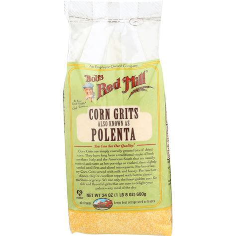 Bob S Red Mill Corn Grits Polenta 24 Oz Case Of 4 Packaged Meals And Side Dishes Foodtown