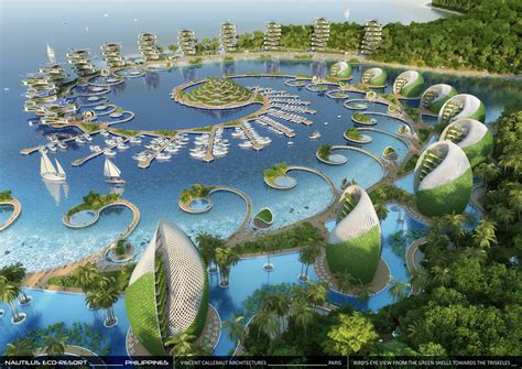 Vincent Callebaut Envisions Shell Inspired Eco Tourism Resort In The