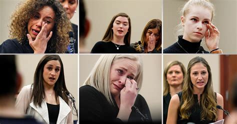 Army Of Women Fights Gymnastics Doctor Larry Nassar With Words Nbc News