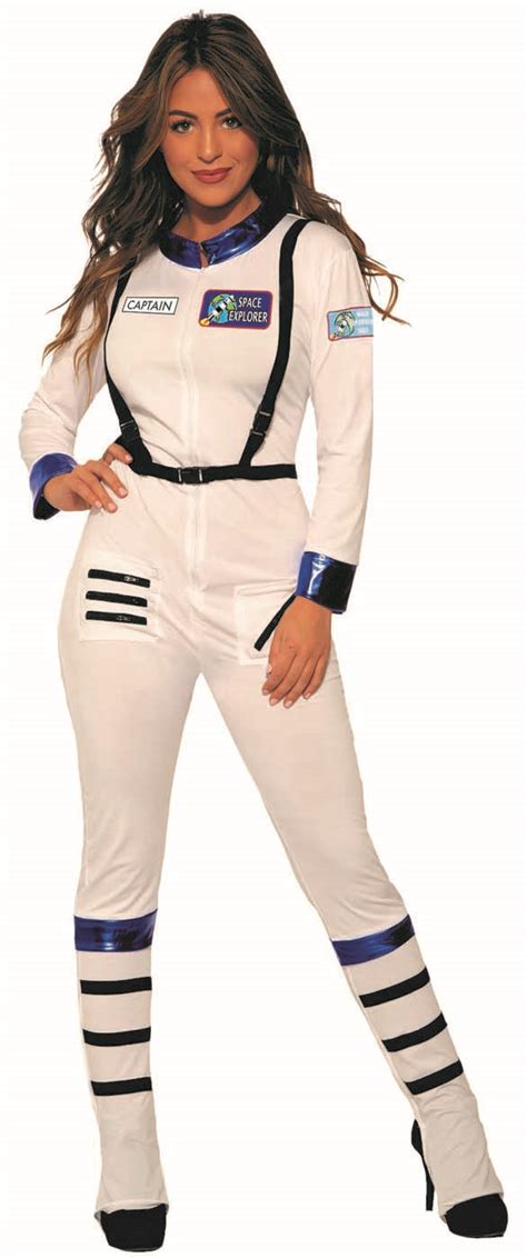 Astronaut Womens Adult Nasa Space Explorer Halloween Costume Ebay