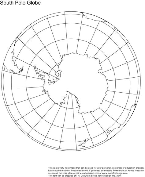 Printable Blank World Globe Earth Maps • Royalty Free  Earth Map