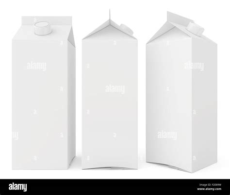Carton Of Milk With White Background Cut Out Stock Images And Pictures