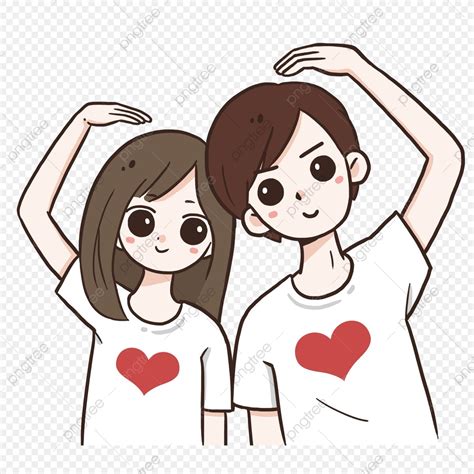 Love Cartoon Couple Avatar Cartoon Couple Avatar Love Pretty PNG