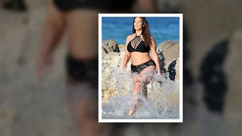 Ashley Graham Risks Indecent Exposure In Minuscule Bikini Bottoms