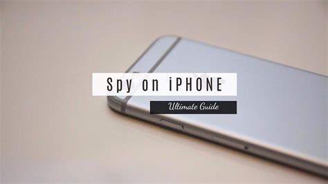 How To Spy On IPhone With Just The Number For Free Ways